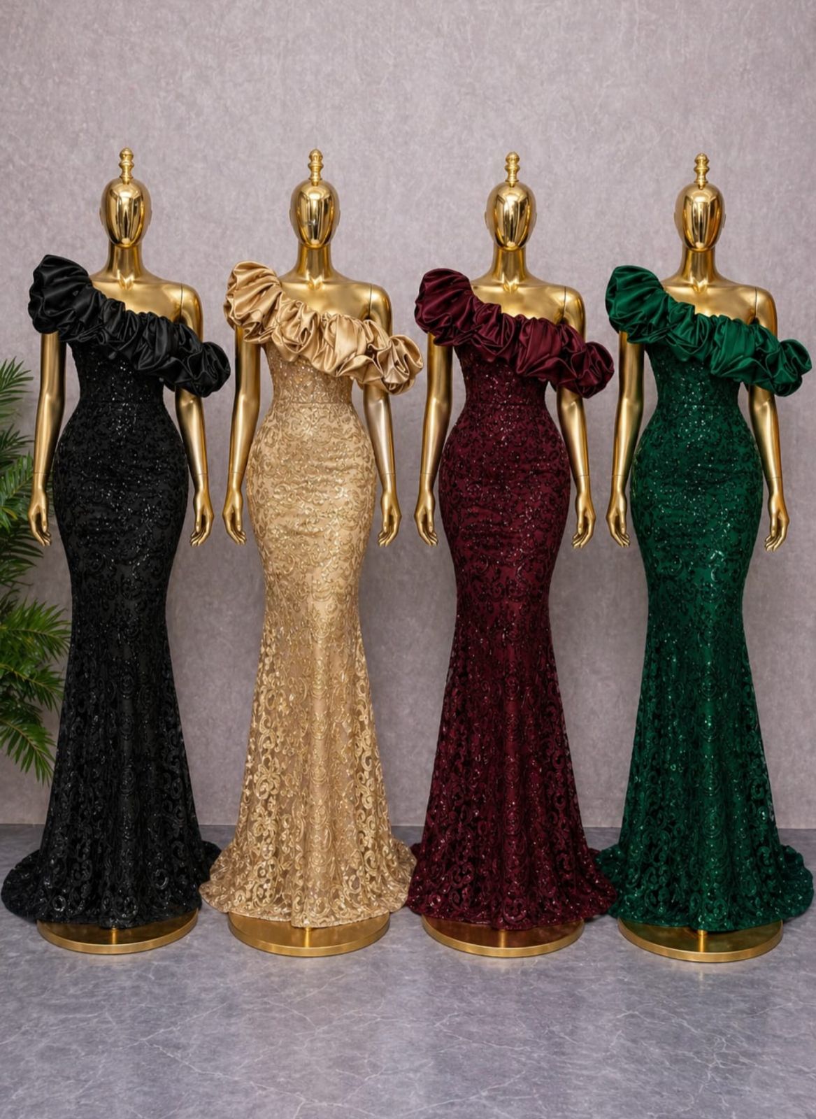 Sequin off shoulder  - Image 1