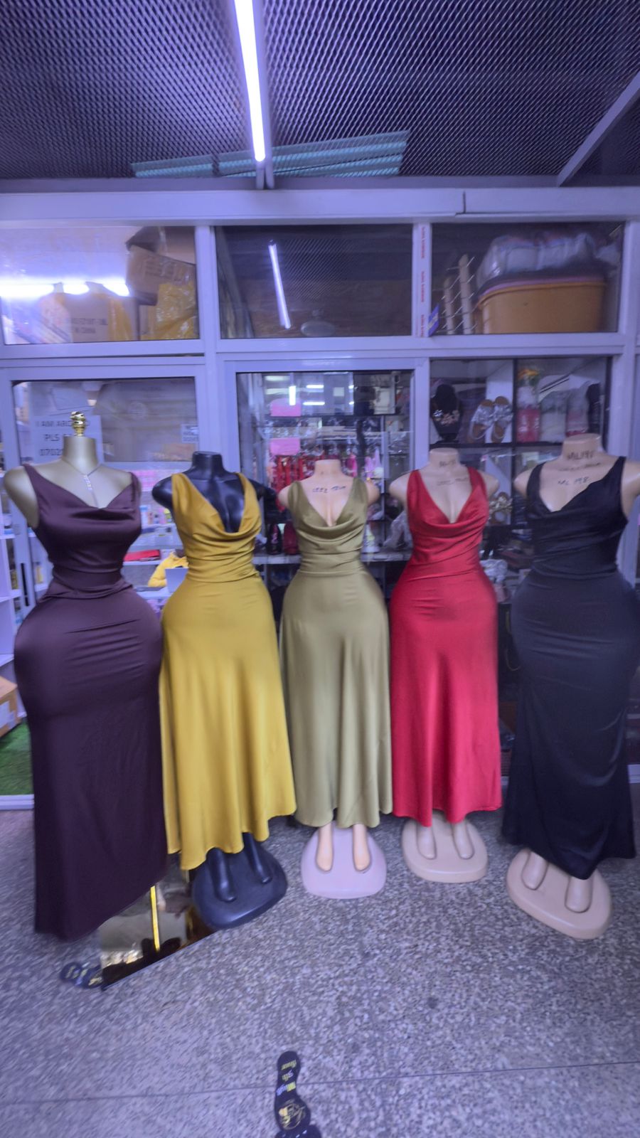 Silk  long dress - Image 1