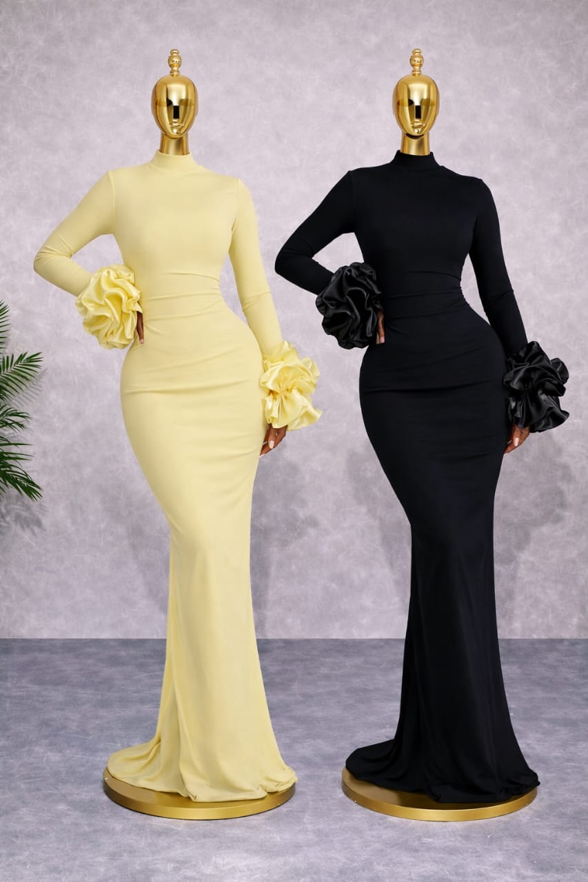 Butter yellow dress  - Image 1