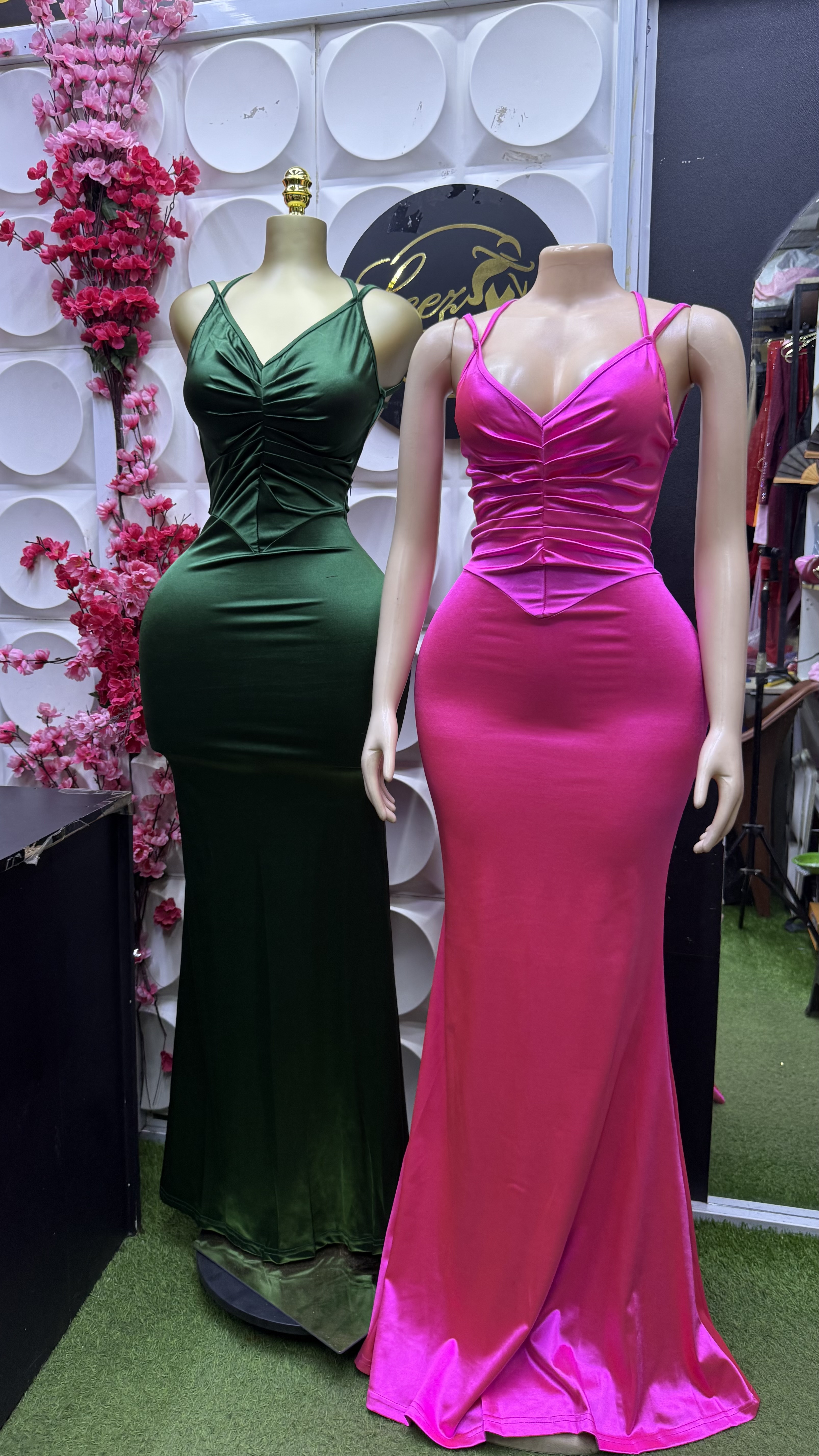 SATIN DRESS - Image 2
