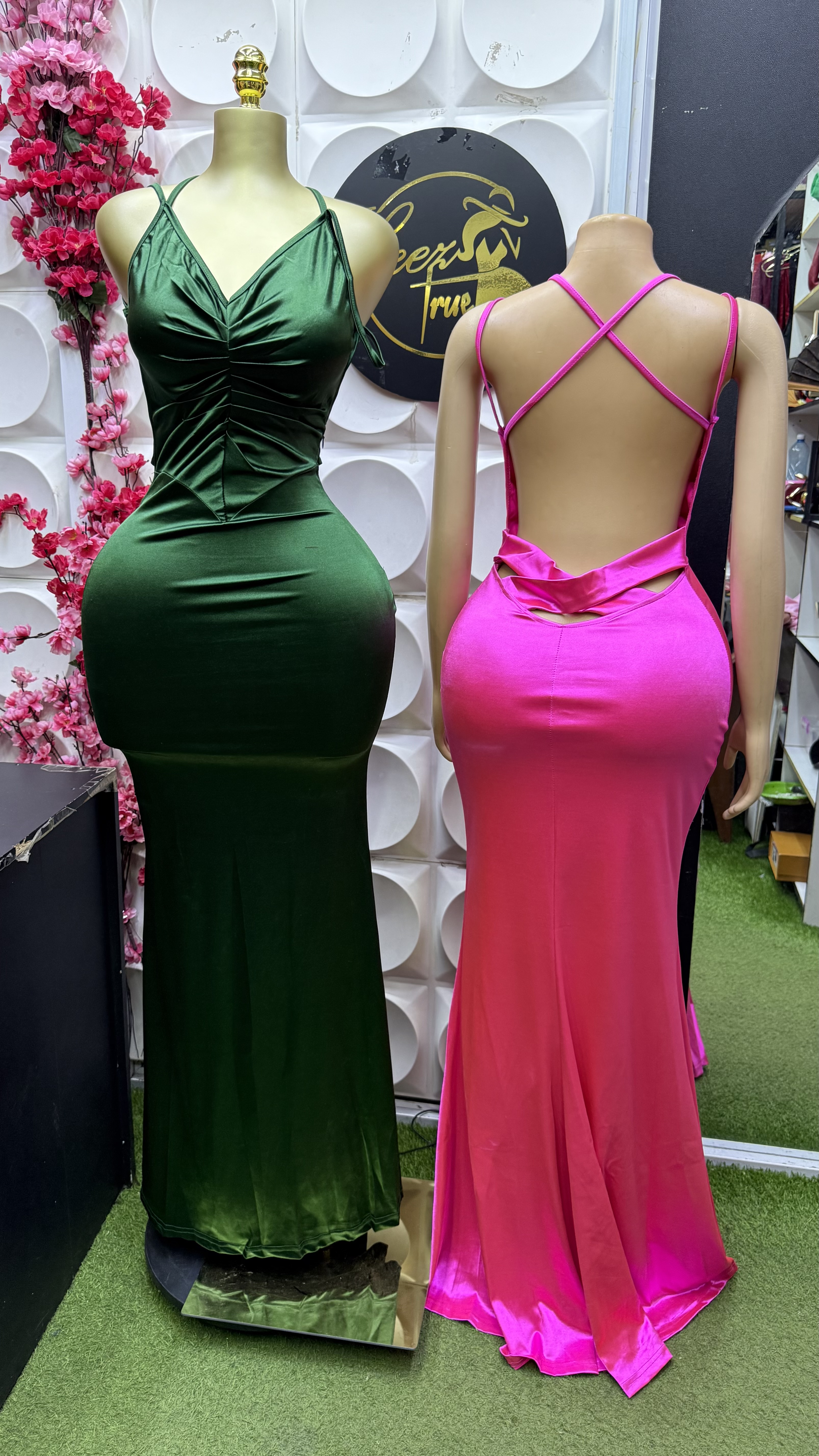 SATIN DRESS - Image 5
