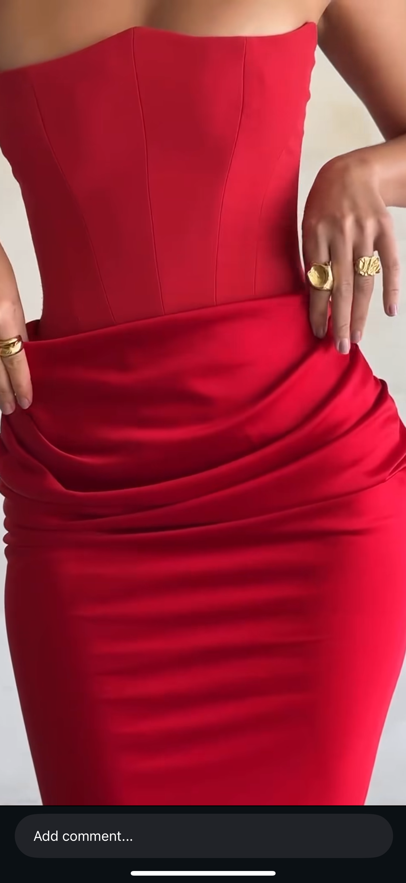 SATIN CORSET DRESS - Image 3