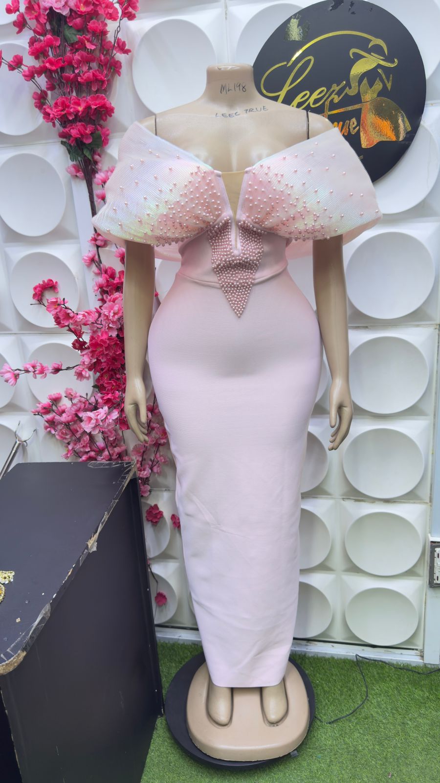 Pink bandage dress - Image 1