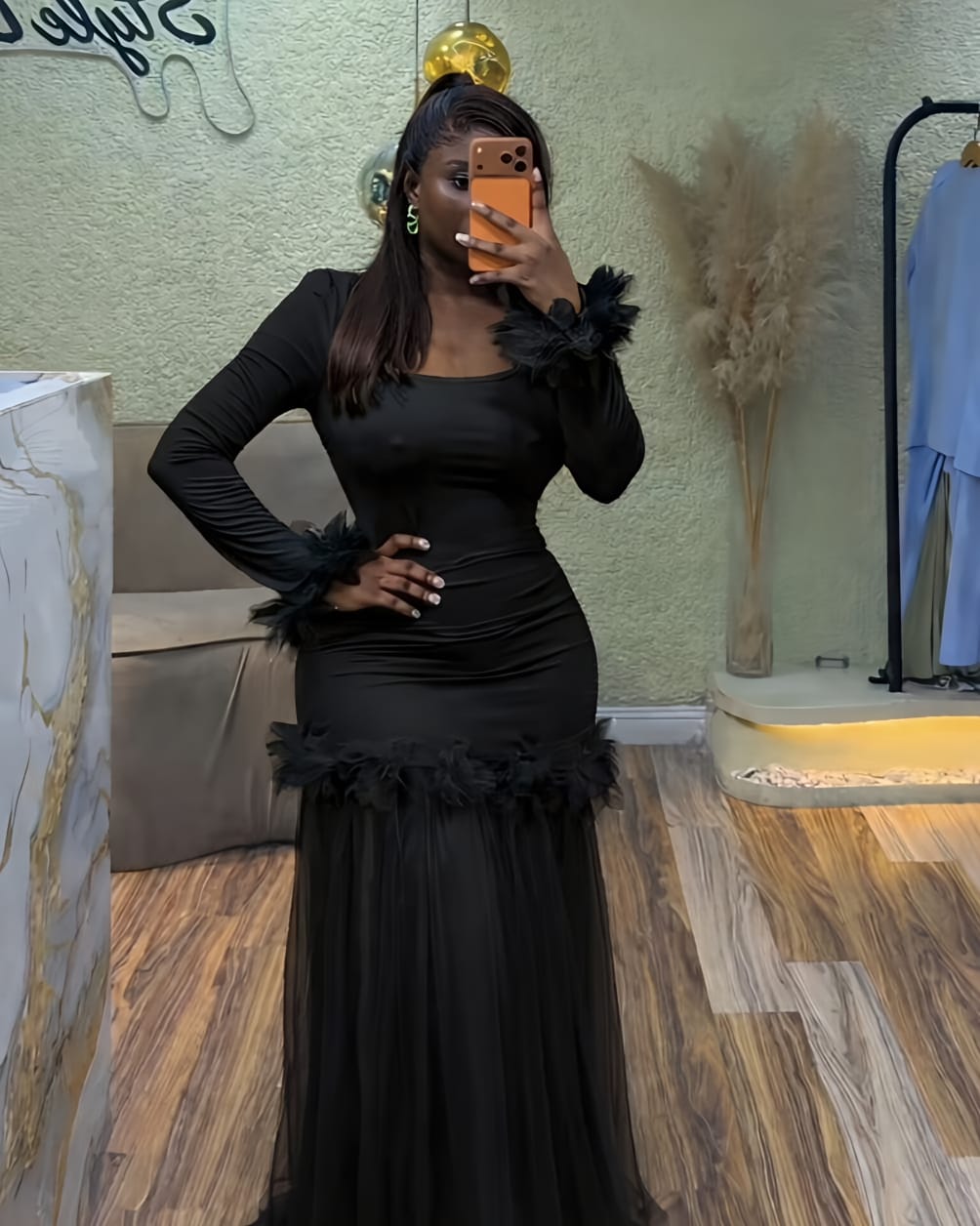 Long flowy dress 2
