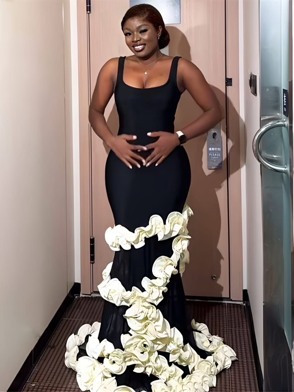 Black /White Dress - Image 6